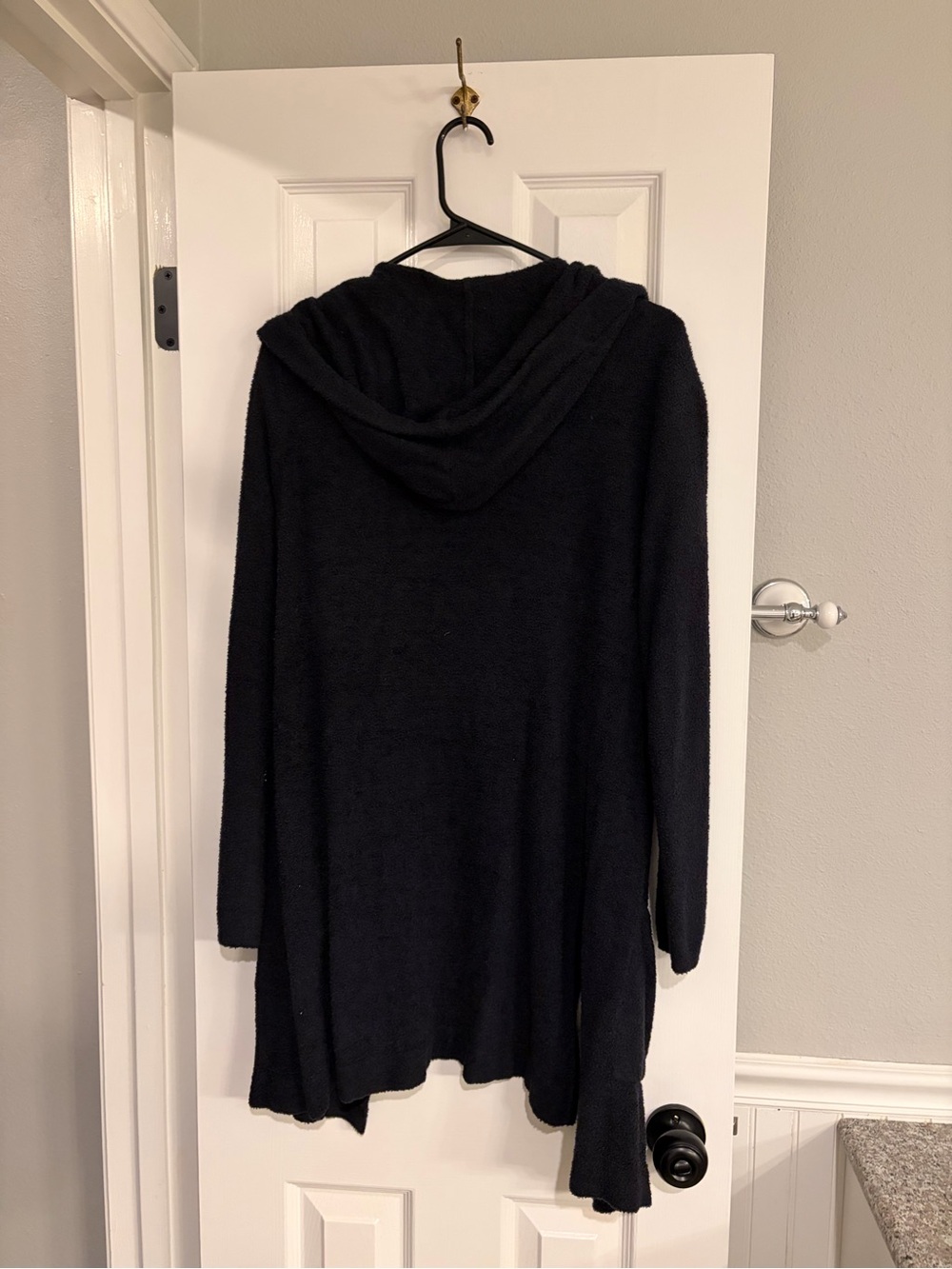 Barefoot Dreams CozyChic Cardigan Charcoal Gray XS/S - Picture 7 of 7